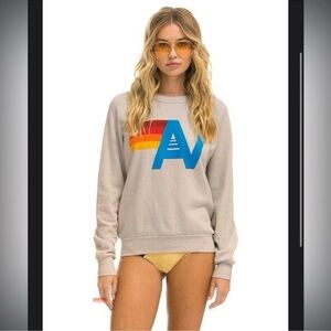 Aviator Crew afiar Neck Sz S Women’s